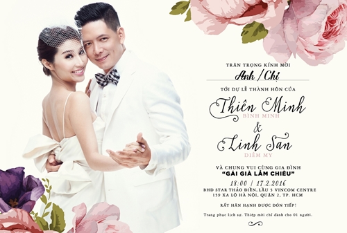 Sao Việt hào hứng với &#39;đám cưới&#39; Bình Minh - Diễm My 9X - 1