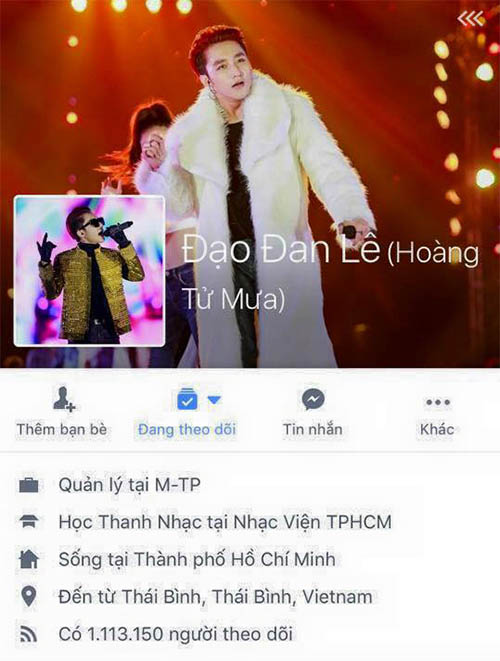 Sơn Tùng - MTP &#39;méo mặt&#39; vì bị hack Facebook &#39;sến súa&#39; - 1