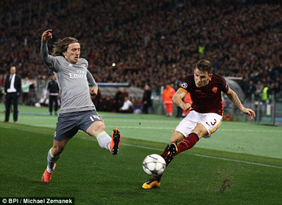 Chi tiết AS Roma – Real Madrid: 2 cú đá không thể cản (KT) - 4