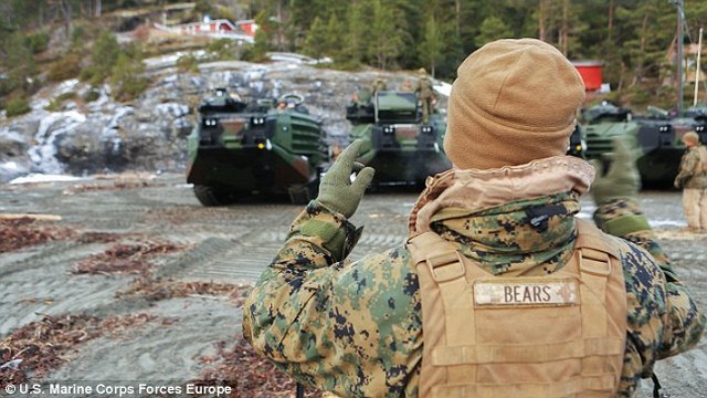 Mỹ điều xe tăng tới Na Uy đề phòng căng thẳng với Nga - 2