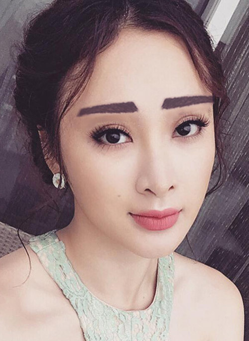 Hài hước với các cặp lông mày kỳ lạ của thiếu nữ Việt - 12