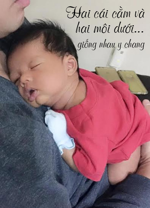 Dáng ngủ đáng yêu của "hoàng tử bé" nhà Ngọc Quyên - 11