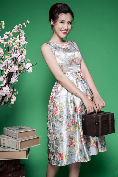 Á hậu Hoàng Oanh gợi ý mix đồ cho phái đẹp đầu xuân - 13