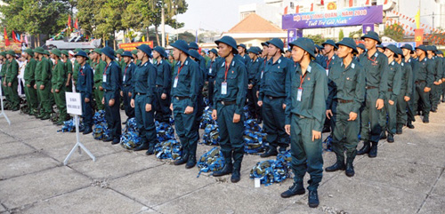 TPHCM: 183 đảng viên lên đường nhập ngũ - 1