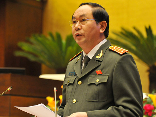 Tháng 3, Bộ trưởng Trần Đại Quang trình QH Luật Biểu tình - 1