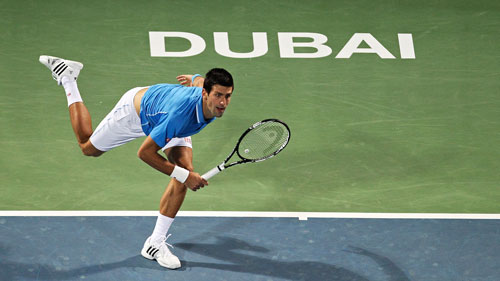 Djokovic - Malek Jaziri: Cột mốc đáng nhớ (V2 Dubai) - 1