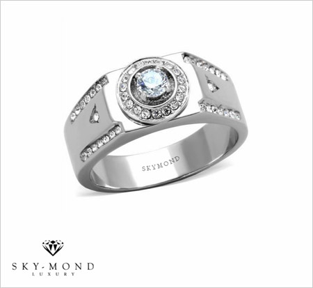 Đẳng cấp trong bộ sưu tập nhẫn nam Bạch Kim của Skymond - 4