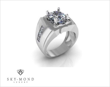 Đẳng cấp trong bộ sưu tập nhẫn nam Bạch Kim của Skymond - 5