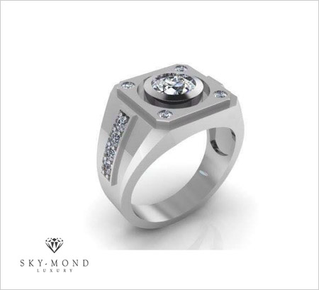 Đẳng cấp trong bộ sưu tập nhẫn nam Bạch Kim của Skymond - 8