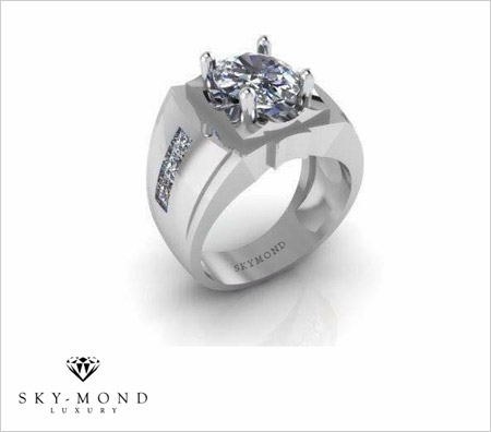 Đẳng cấp trong bộ sưu tập nhẫn nam Bạch Kim của Skymond - 9