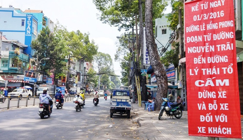 Cấm xe khách dừng đỗ tại 2 điểm nóng ở Sài Gòn - 1