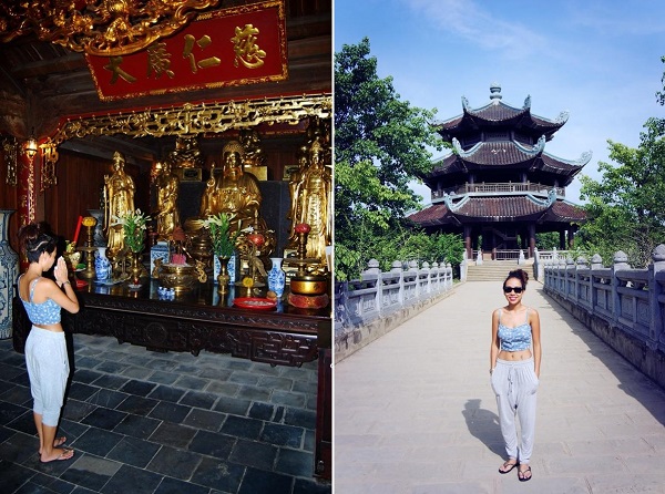 Sao Việt đi lễ chùa: "Người kín đáo, kẻ hớ hênh" - 9