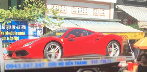 Vợ đại gia Minh "nhựa" chi bạo sắm Ferrari 488 GTB? - 1