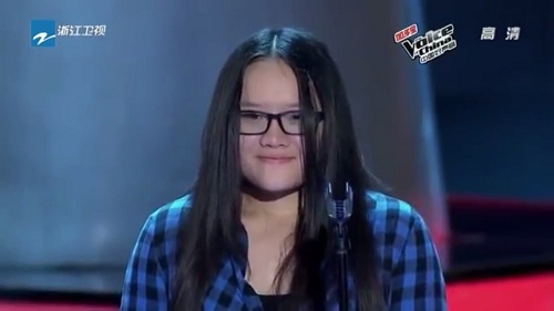 Cô gái có giọng hát hệt Adele tại The Voice Trung Quốc - 1