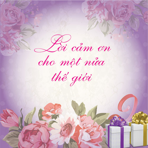 Bạn đã làm gì để cảm ơn người phụ nữ bên cạnh mình? - 3