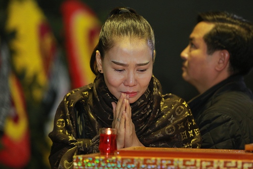 Nước mắt sao Việt "ngập" đám tang nhạc sĩ Lương Minh - 3