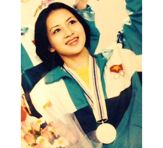 Gương mặt xinh đẹp của cô gái "vàng" wushu Việt Nam - người từng gặt hái nhiều giải thưởng quốc tế mang lại vinh quang cho nước nhà.