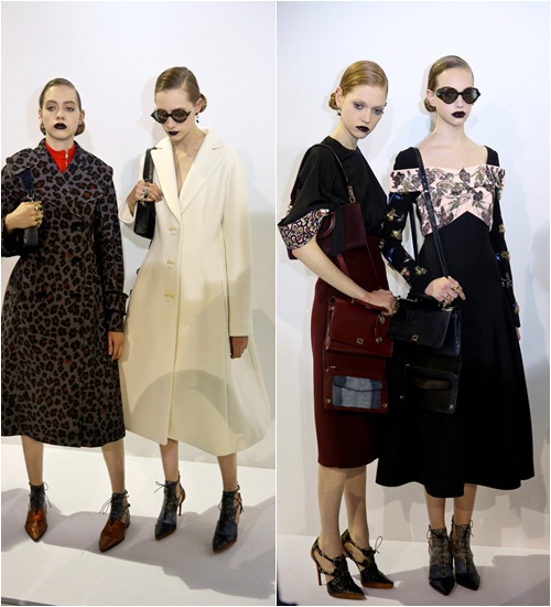 Dior nhiệt tình lăng xê mốt môi thâm tại Paris FW - 13