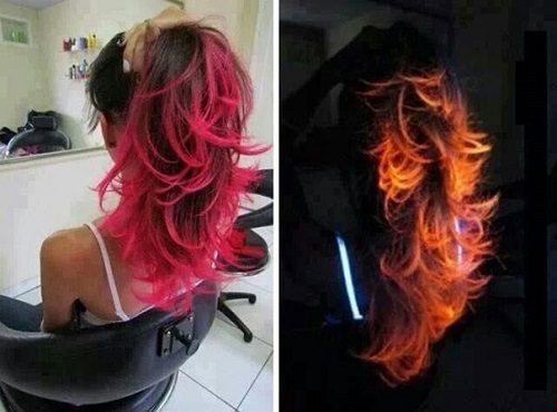 Rước họa vào... thân vì sính nhuộm tóc phát quang - 2