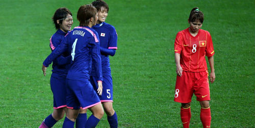ĐT nữ Việt Nam – Nhật Bản: Một bàn danh dự - 1