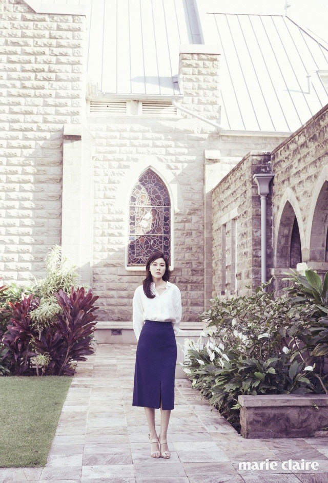 Kim Ha Neul quá trẻ đẹp so với tuổi 38 trong ảnh cưới - 13