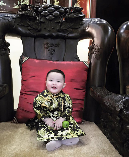 Con trai Tâm Tít càng lớn càng lém lỉnh - 10