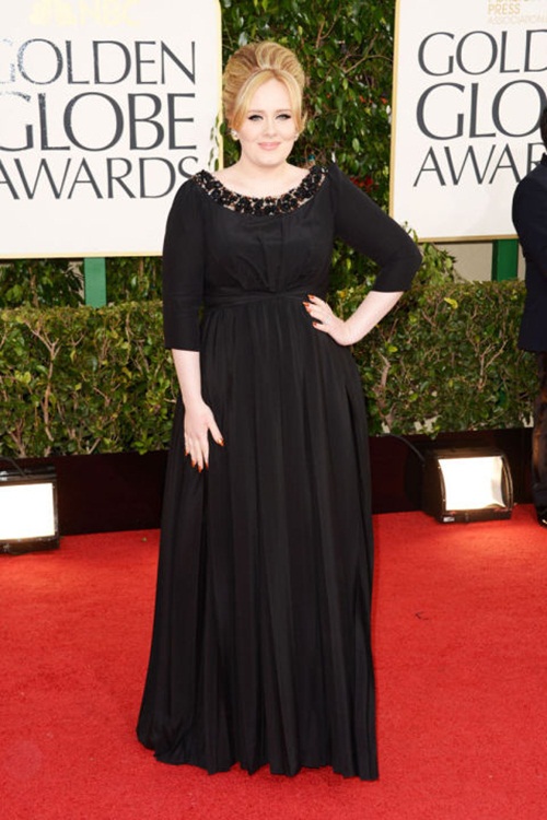 Học “họa mi nước Anh” Adele chọn váy cho nàng béo - 1