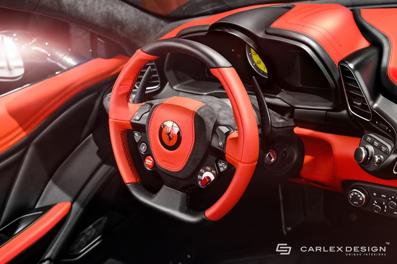 Siêu xe Ferrari 458 Spider có nội thất ấn tượng - 4