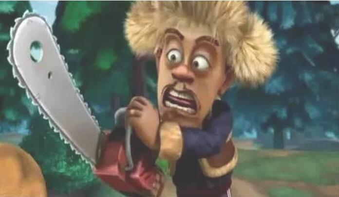 Bé gái lấy cưa tấn công em vì bắt chước phim hoạt hình - 2