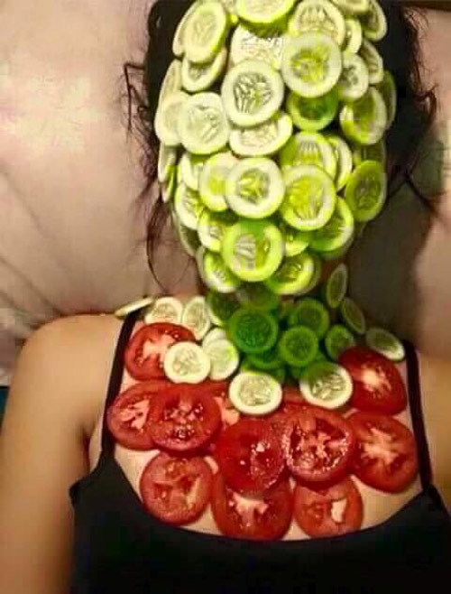 Cười ra nước mắt với những chiêu đắp mặt cực kỳ dị - 4