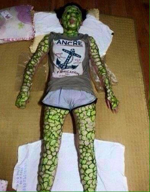 Cười ra nước mắt với những chiêu đắp mặt cực kỳ dị - 6