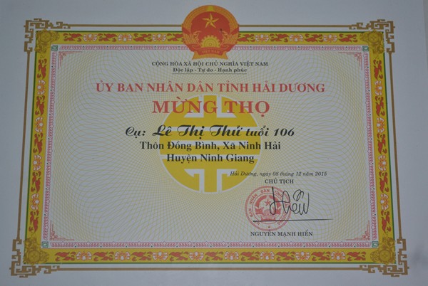 Cuộc sống của cụ bà 107 tuổi "30 năm chưa biết đến viên thuốc" - 6