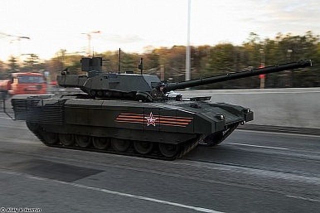 Nga sản xuất hàng loạt xe tăng hủy diệt Armata T-14 - 1