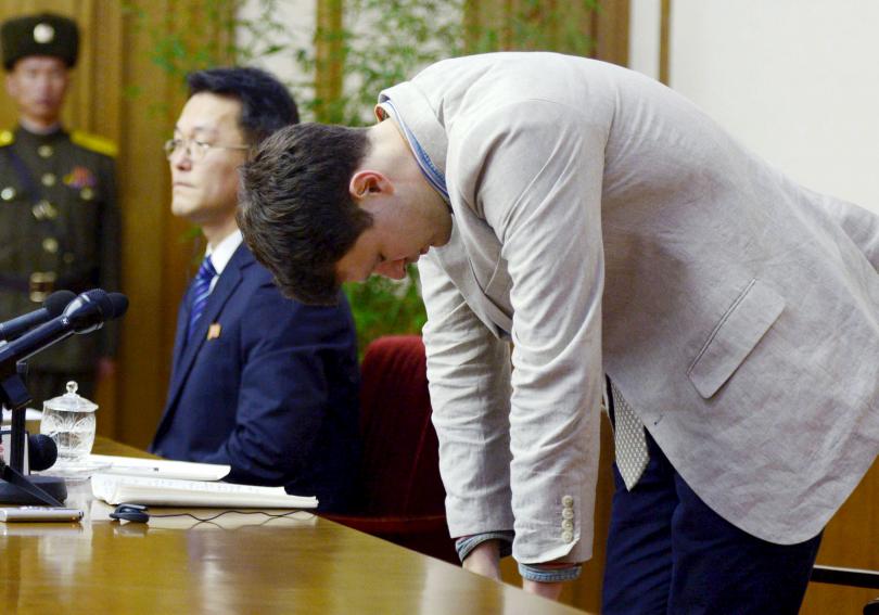 Triều Tiên kết án sinh viên Mỹ 15 năm lao động khổ sai - 1