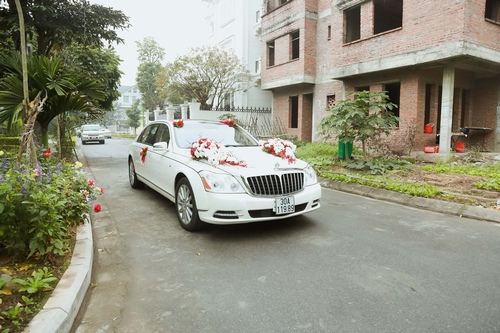 Nam Cường rước dâu ở Hà Nội bằng siêu xe 20 tỷ - 1