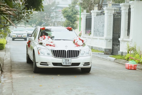 Nam Cường rước dâu ở Hà Nội bằng siêu xe 20 tỷ - 2