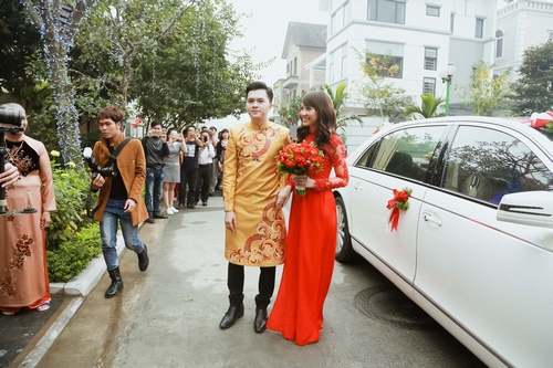 Nam Cường rước dâu ở Hà Nội bằng siêu xe 20 tỷ - 7