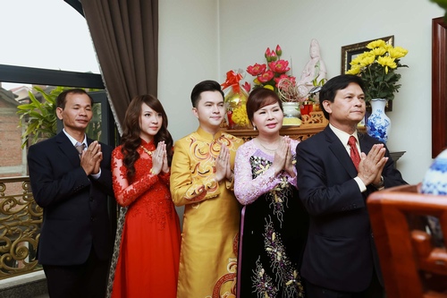 Nam Cường rước dâu ở Hà Nội bằng siêu xe 20 tỷ - 5