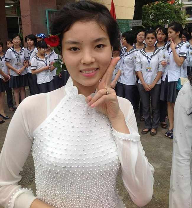 Trước khi đến với cuộc thi Hoa hậu Việt Nam 2014, Kỳ Duyên từng là cô bé mũm mĩm với cân nặng lên tới 70kg.