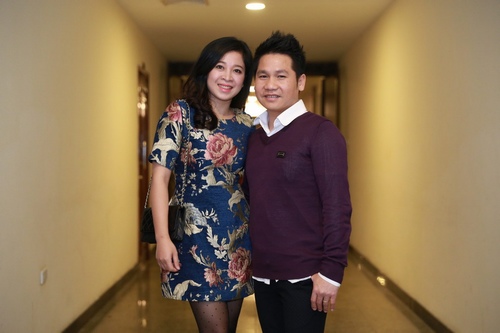 Vợ chồng Trọng Tấn tình cảm đến chúc mừng Anh Thơ - 2