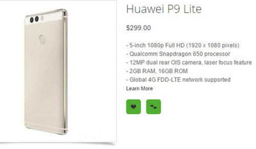 Lộ giá và cấu hình Huawei P9, P9 Max và P9 Lite - 1