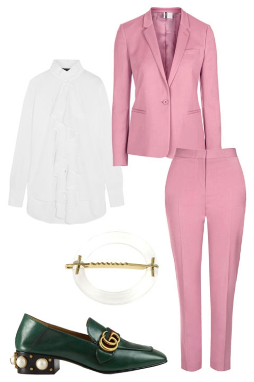 5 cách mặc để màu hồng không còn làm khó bạn - 5