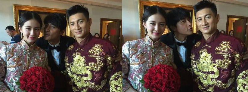 Những hình ảnh đầu tiên tại lễ cưới Lưu Thi Thi - 3