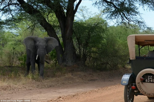 Vợ chồng già du lịch khắp nơi trên chiếc xe 100 tuổi - 14