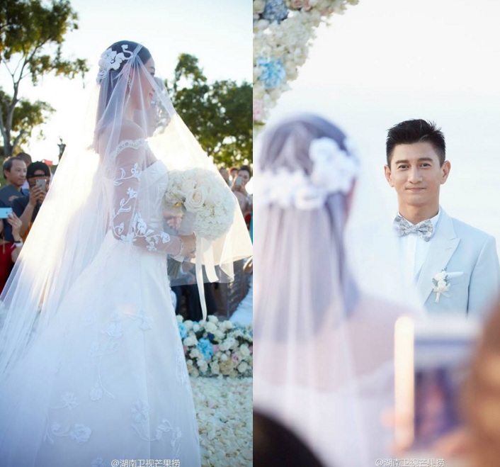 Những hình ảnh đẹp nhất trong đám cưới Lưu Thi Thi - 4