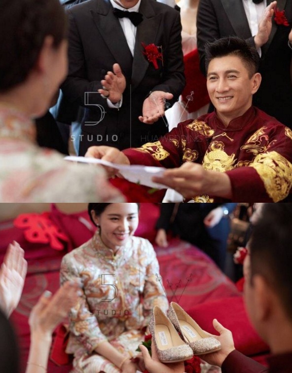 Những hình ảnh đẹp nhất trong đám cưới Lưu Thi Thi - 7