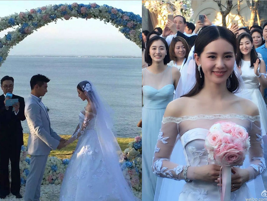 Những hình ảnh đẹp nhất trong đám cưới Lưu Thi Thi - 7