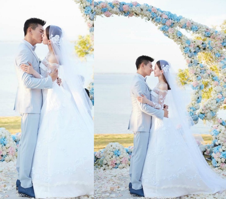 Những hình ảnh đẹp nhất trong đám cưới Lưu Thi Thi - 8