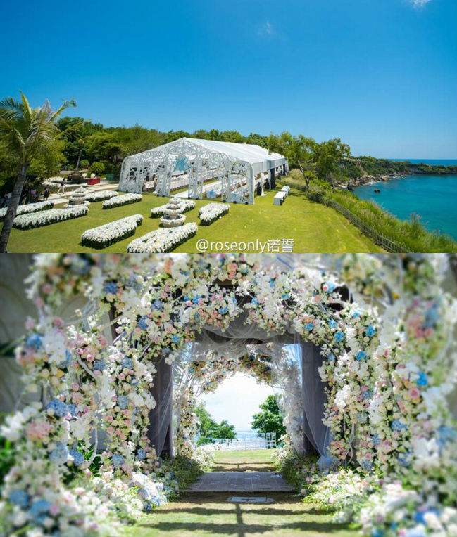 Những hình ảnh đẹp nhất trong đám cưới Lưu Thi Thi - 9