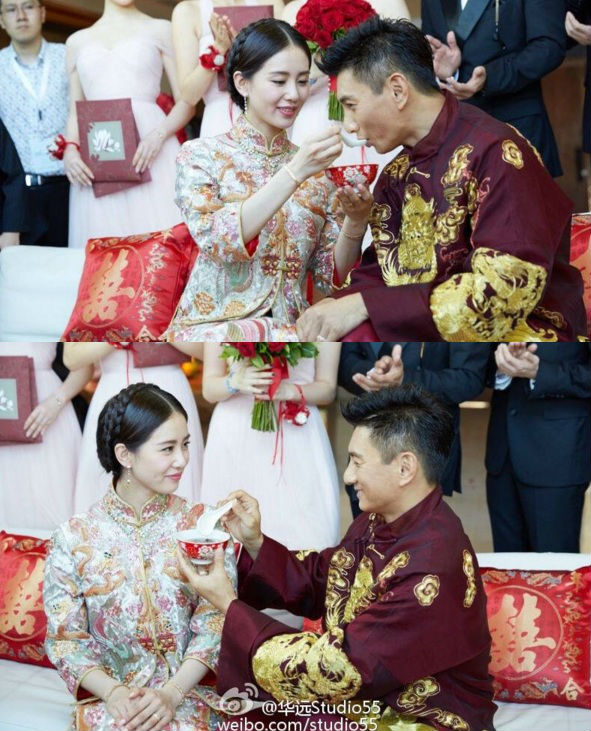 Những hình ảnh đẹp nhất trong đám cưới Lưu Thi Thi - 8